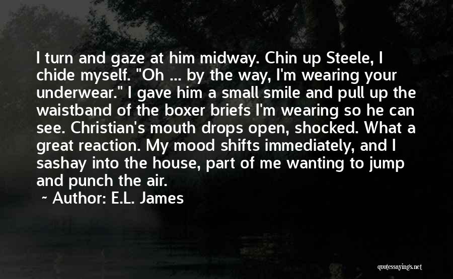 Boxer Briefs Quotes By E.L. James
