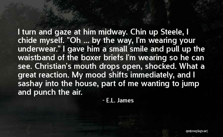 Boxer Briefs Quotes By E.L. James