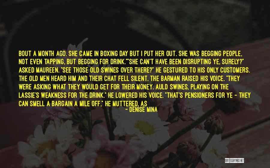 Boxing Day Quotes By Denise Mina Boxing Day Quotes By Denise Mina