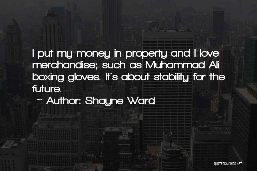 Boxing Gloves Quotes By Shayne Ward