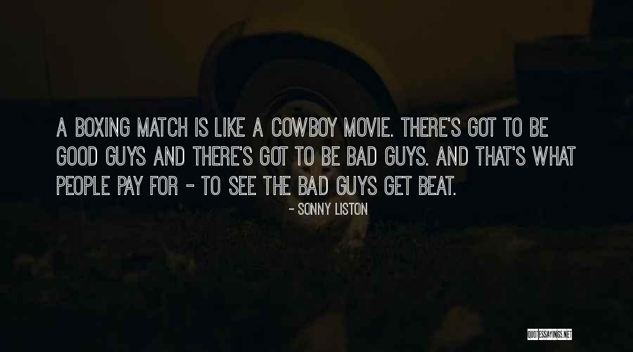 Boxing Movie Quotes By Sonny Liston Boxing Movie Quotes By Sonny Liston