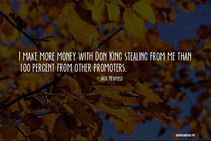 Boxing Promoters Quotes By Jack Newfield Boxing Promoters Quotes By Jack Newfield