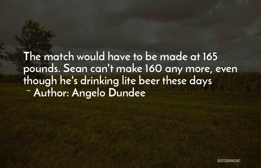 Boxing Quotes By Angelo Dundee