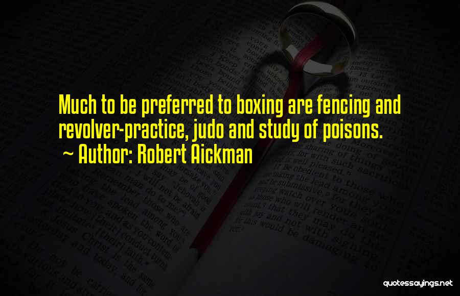 Boxing Quotes By Robert Aickman