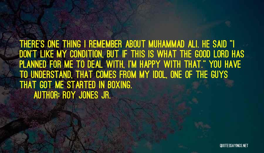 Boxing Quotes By Roy Jones Jr.