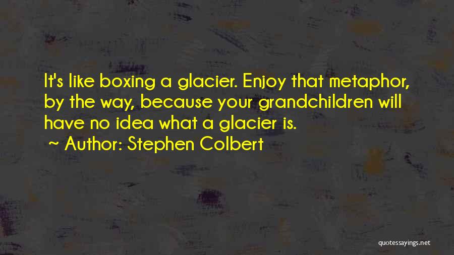 Boxing Quotes By Stephen Colbert