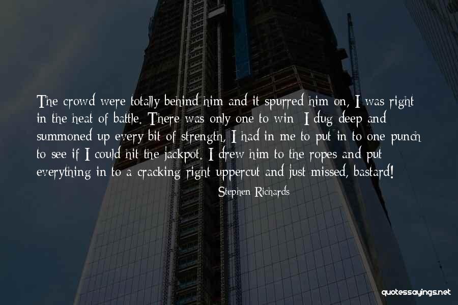 Boxingh Quotes By Stephen Richards Boxingh Quotes By Stephen Richards