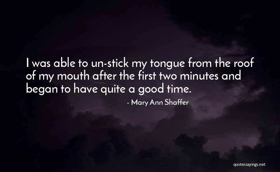 Boxster Forum Quotes By Mary Ann Shaffer Boxster Forum Quotes By Mary Ann Shaffer