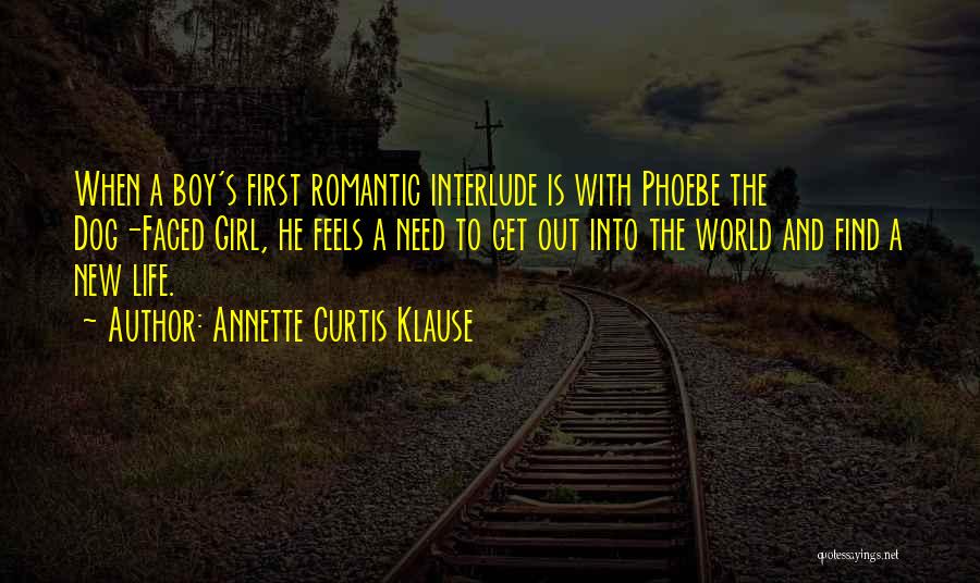 Boy And Dog Quotes By Annette Curtis Klause