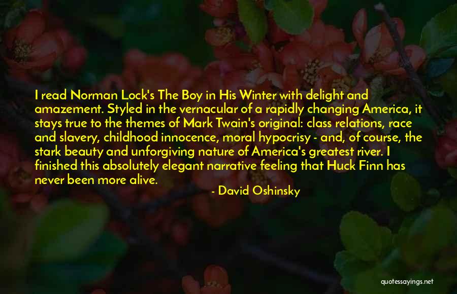 Boy And Nature Quotes By David Oshinsky