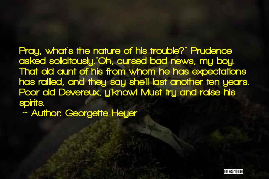 Boy And Nature Quotes By Georgette Heyer