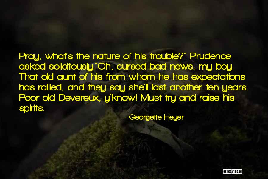 Boy And Nature Quotes By Georgette Heyer