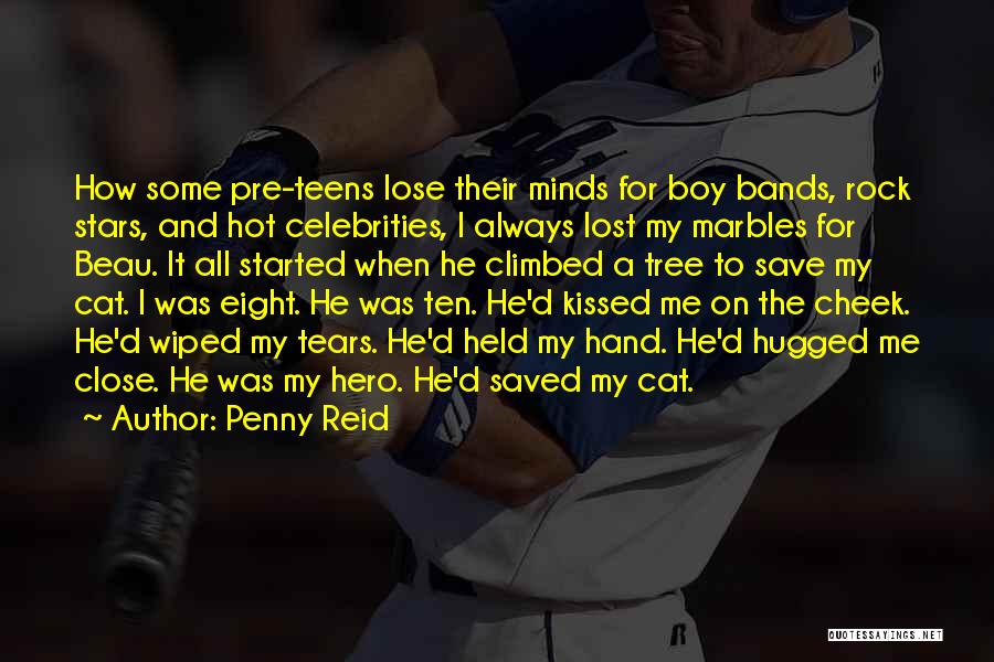 Boy Bands Quotes By Penny Reid