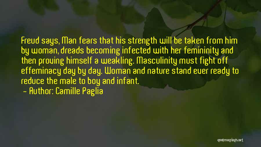 Boy Becoming A Man Quotes By Camille Paglia