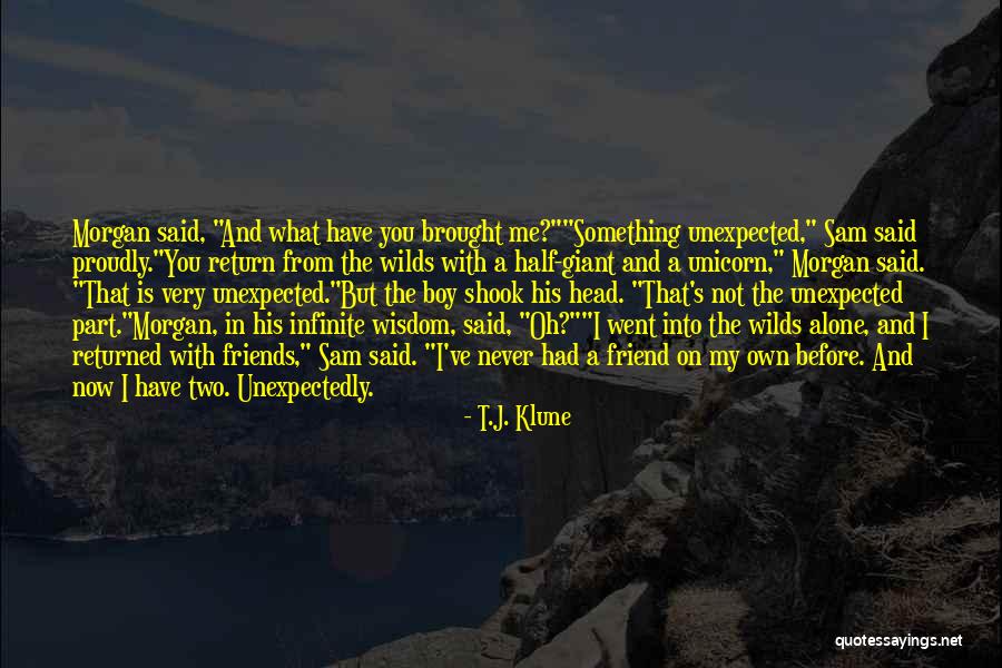 Boy Best Friend Friendship Quotes By T.J. Klune Boy Best Friend Friendship Quotes By T.J. Klune