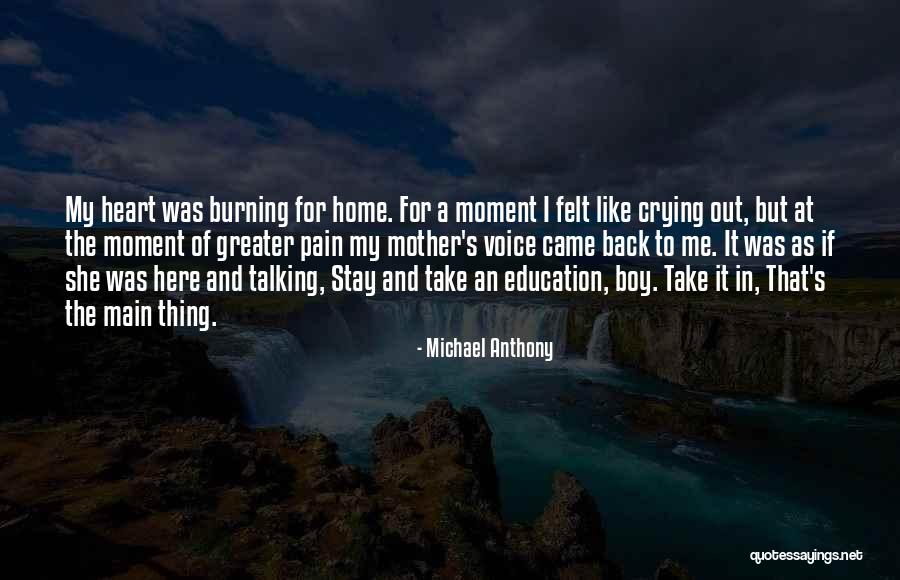 Boy Crying Quotes By Michael Anthony Boy Crying Quotes By Michael Anthony