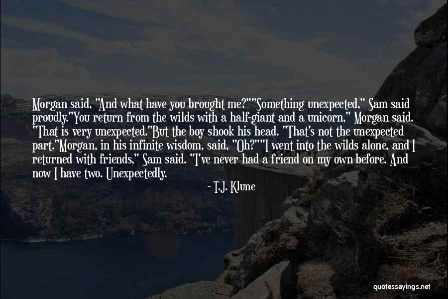 Boy Friendship Quotes By T.J. Klune Boy Friendship Quotes By T.J. Klune