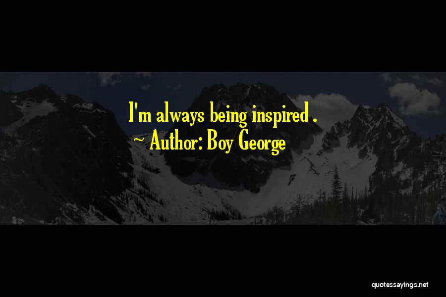 Boy George Quotes 102055