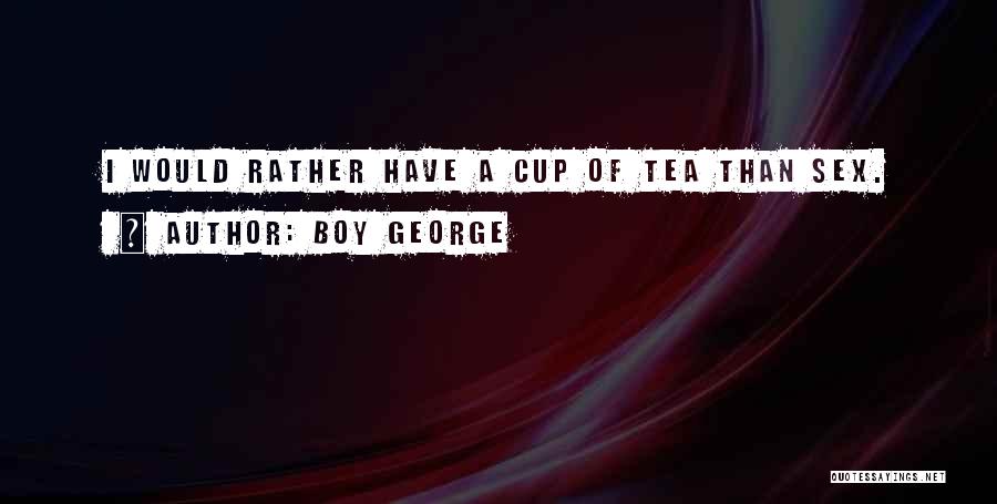 Boy George Quotes 202212
