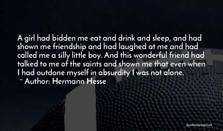 Boy Girl Friendship Quotes By Hermann Hesse