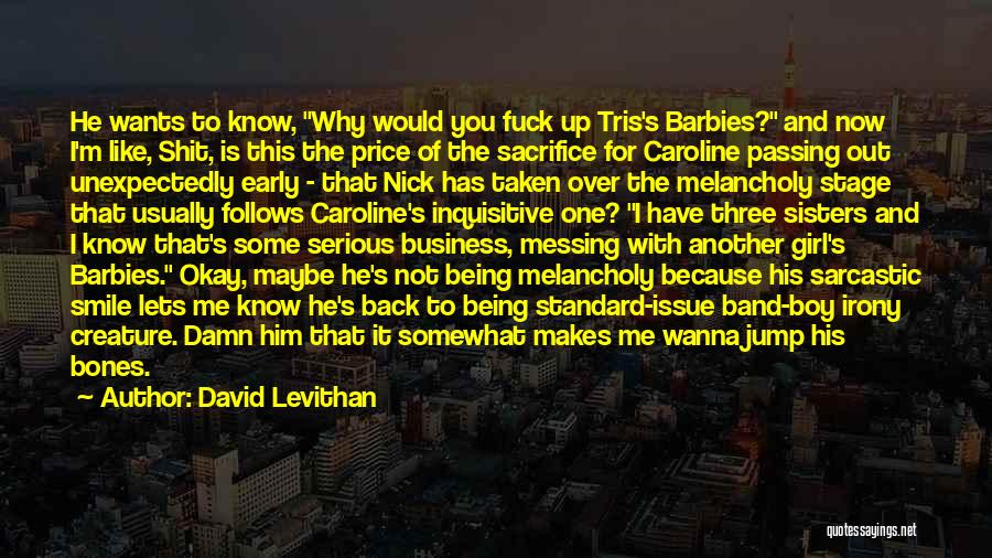 Boy Girl Quotes By David Levithan