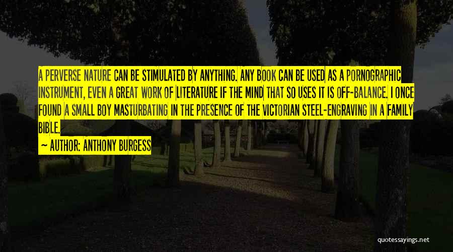 Boy In Nature Quotes By Anthony Burgess