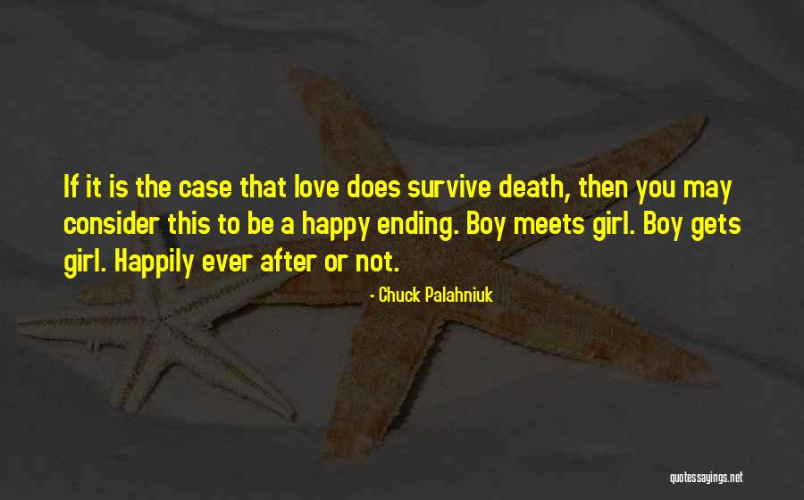 Boy Meets Girl Love Quotes By Chuck Palahniuk