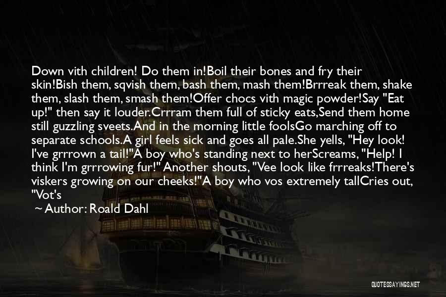 Boy Roald Dahl Quotes By Roald Dahl