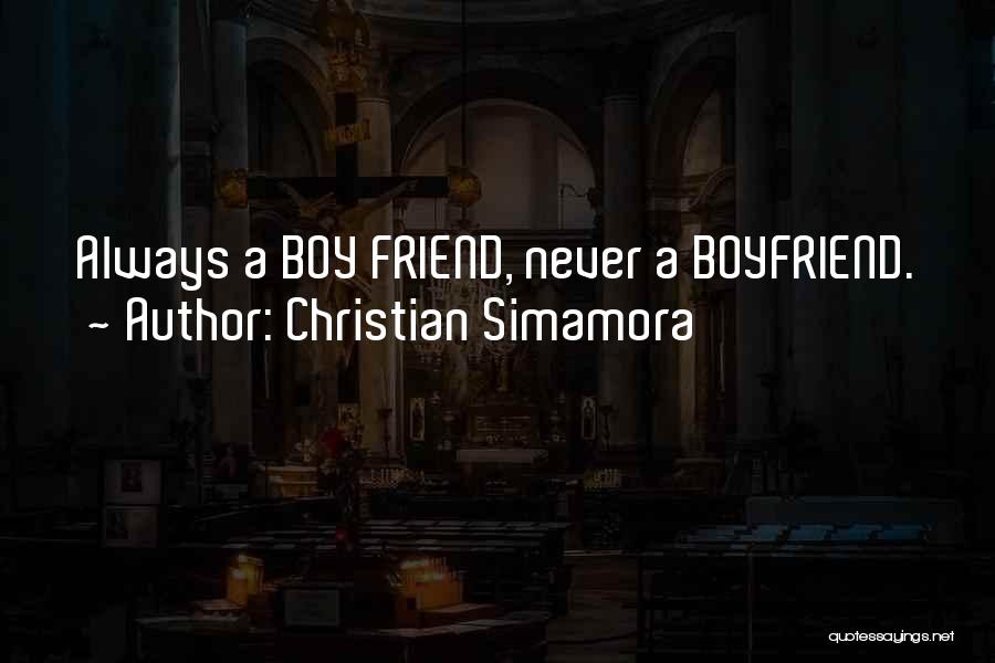 Boy Sad Quotes By Christian Simamora