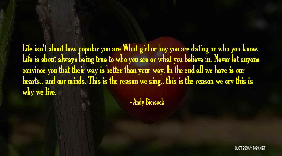 Boy Sing Quotes By Andy Biersack