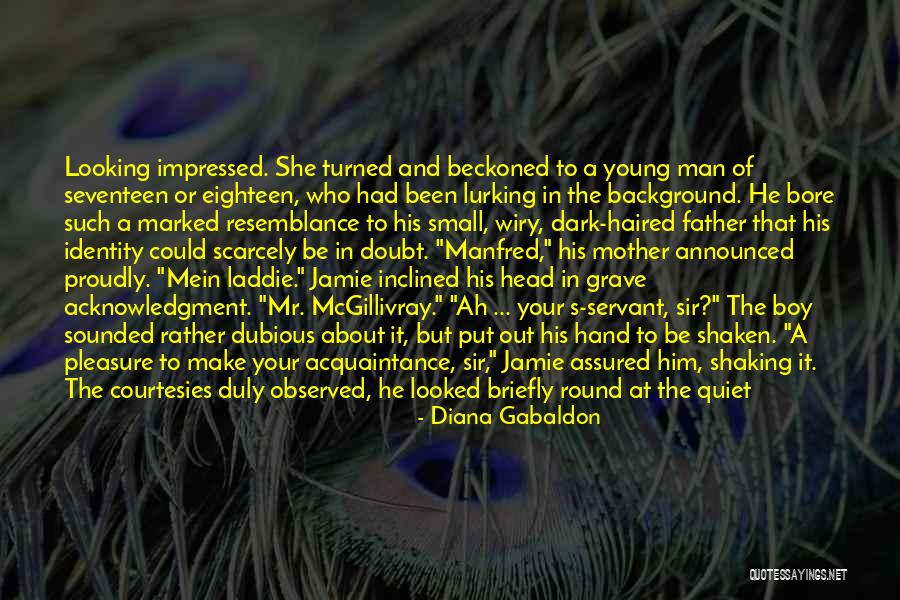 Boy To Young Man Quotes By Diana Gabaldon Boy To Young Man Quotes By Diana Gabaldon