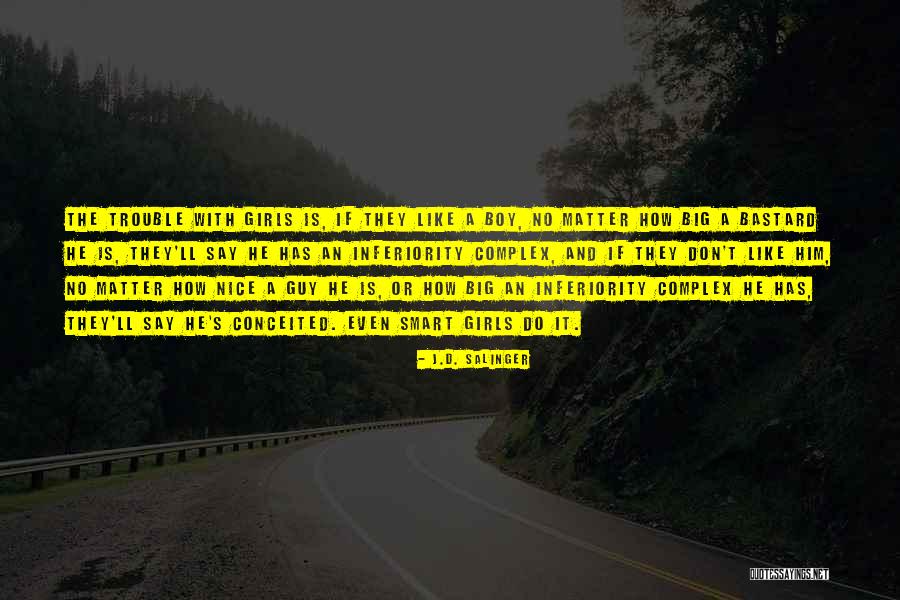 Boy Trouble Quotes By J.D. Salinger Boy Trouble Quotes By J.D. Salinger