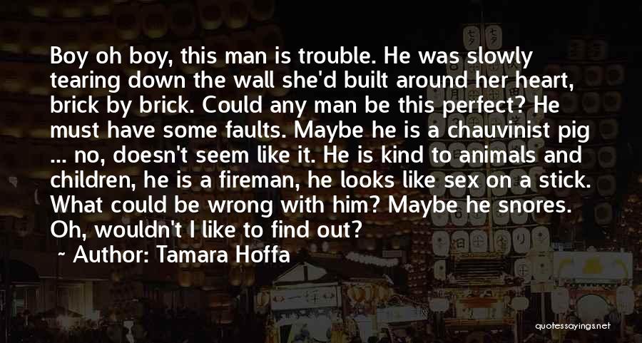 Boy You Are Perfect Quotes By Tamara Hoffa