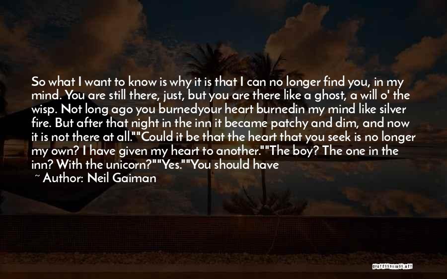 Boy You're My World Quotes By Neil Gaiman