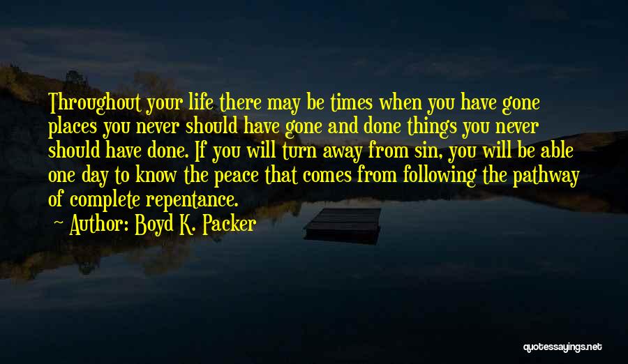 Boyd K. Packer Quotes 1332587