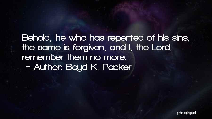Boyd K. Packer Quotes 1450964