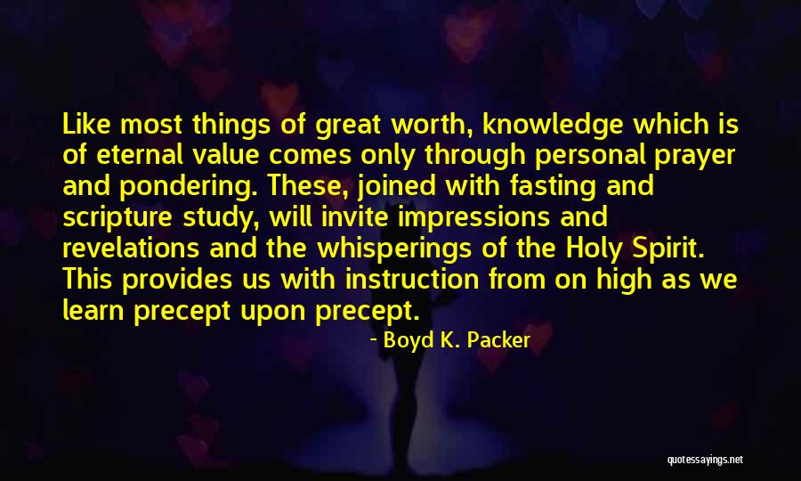 Boyd K. Packer Quotes 2007771