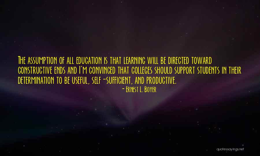Boyer Quotes By Ernest L. Boyer Boyer Quotes By Ernest L. Boyer