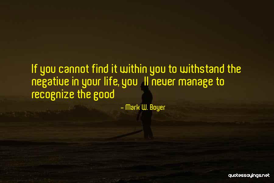 Boyer Quotes By Mark W. Boyer Boyer Quotes By Mark W. Boyer
