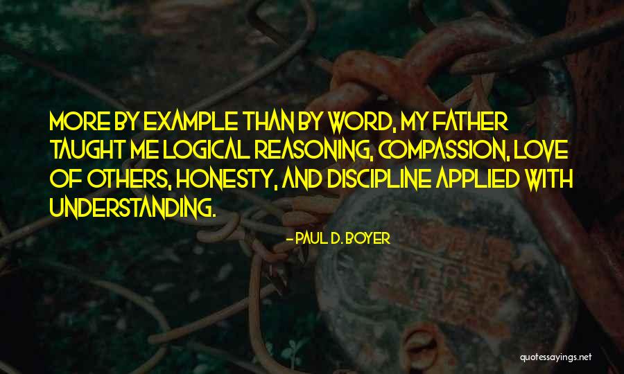 Boyer Quotes By Paul D. Boyer