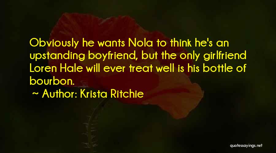 Boyfriend Girlfriend Quotes By Krista Ritchie