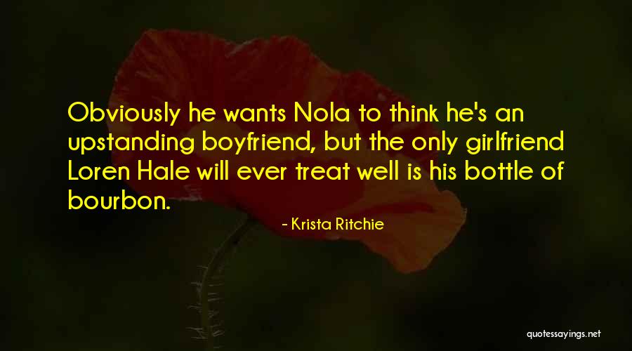 Boyfriend Girlfriend Quotes By Krista Ritchie