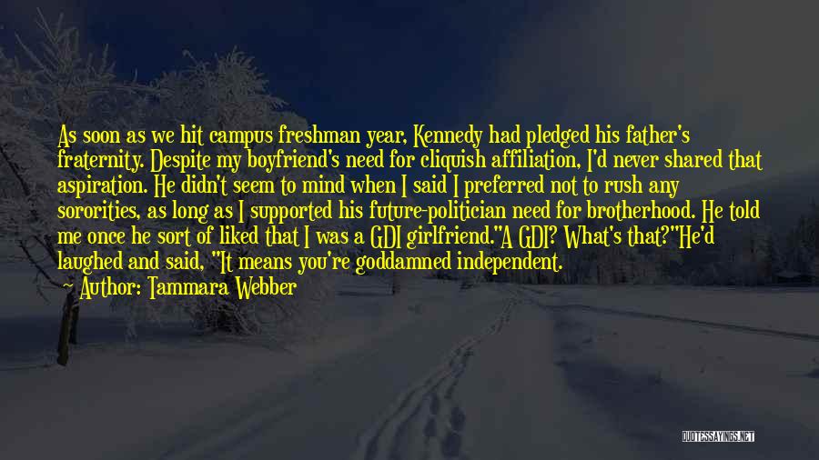 Boyfriend Girlfriend Quotes By Tammara Webber