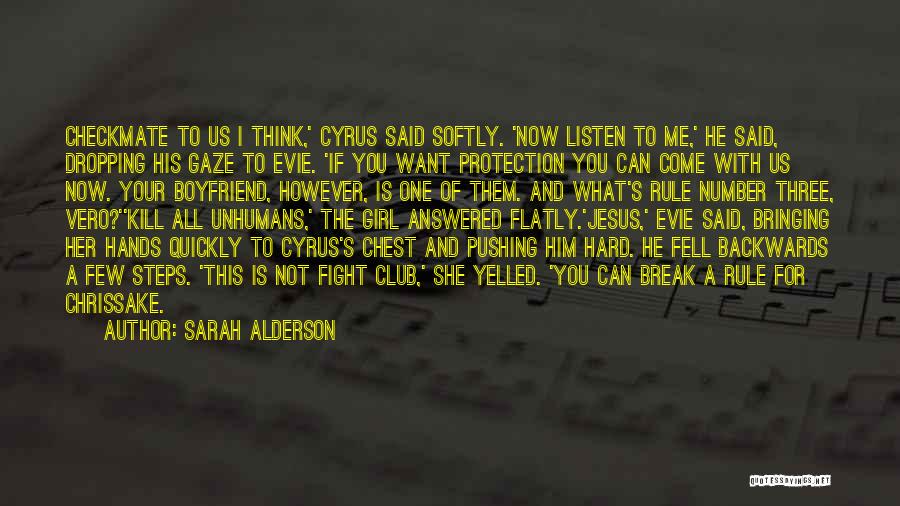 Boyfriend Number 2 Quotes By Sarah Alderson