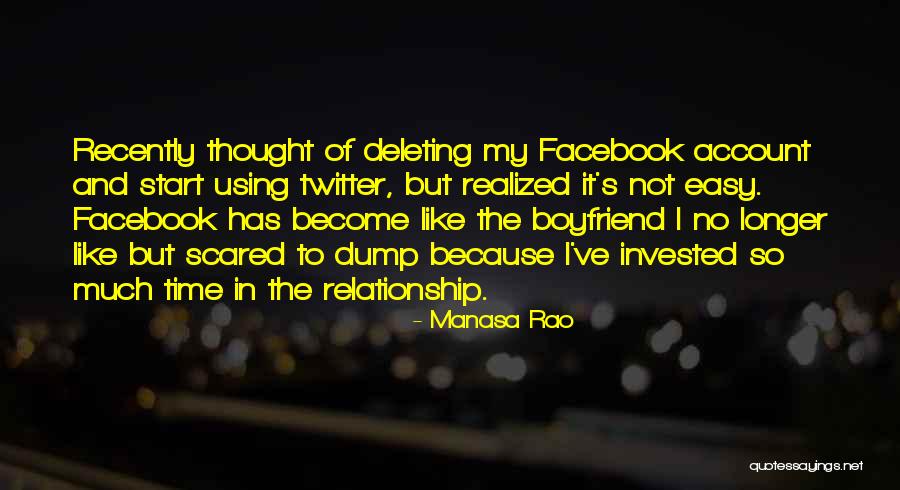 Boyfriend Relationship Quotes By Manasa Rao Boyfriend Relationship Quotes By Manasa Rao