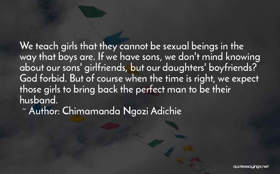 Boyfriends And Their Ex Girlfriends Quotes By Chimamanda Ngozi Adichie