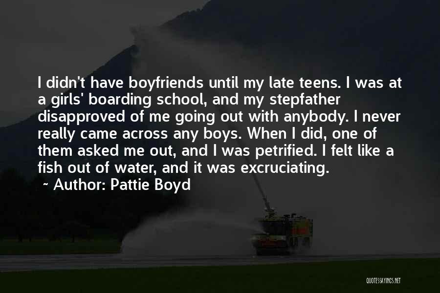 Boyfriends Are Like Quotes By Pattie Boyd