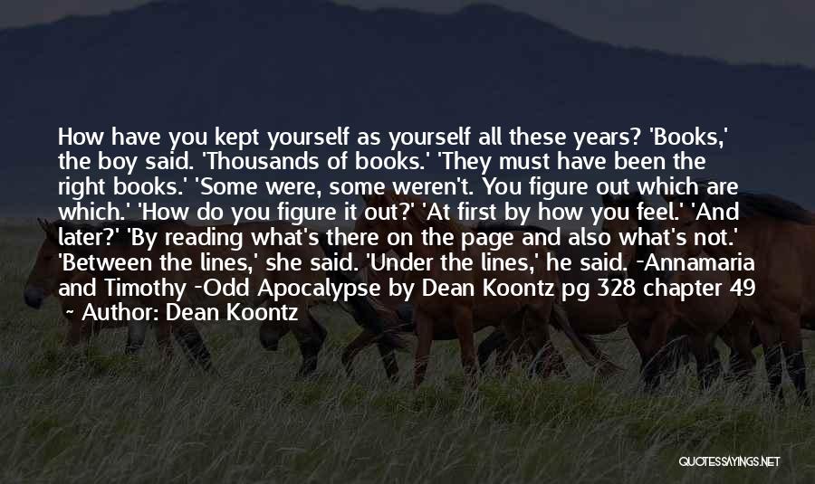 Boyong Manalac Quotes By Dean Koontz