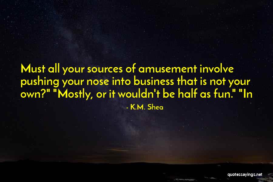Boys Hughie Quotes By K.M. Shea Boys Hughie Quotes By K.M. Shea
