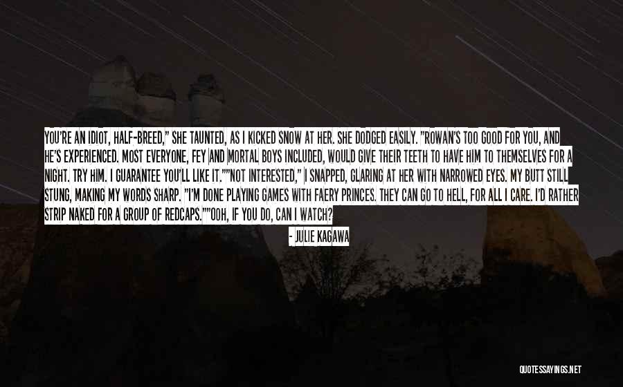 Boys Ll Quotes By Julie Kagawa Boys Ll Quotes By Julie Kagawa